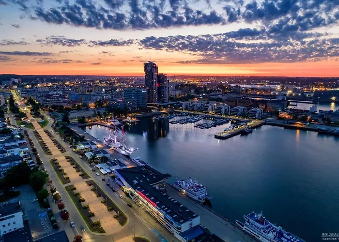 Platinum Apartment W Centrum Gdyni - 5 Min Do Plazy